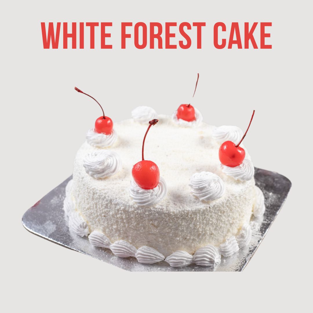 White Forest Cake